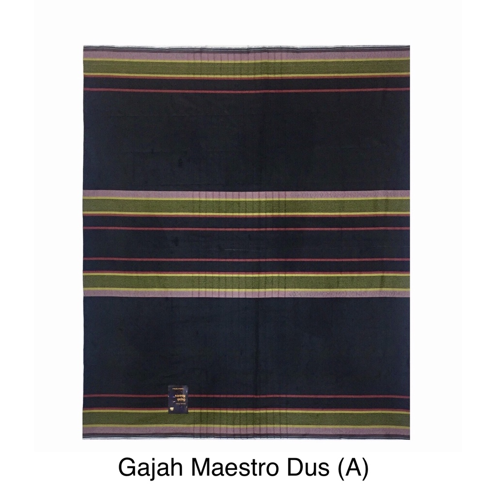 Grosir 10pc - Sarung Tenun Gajah Maestro Dus