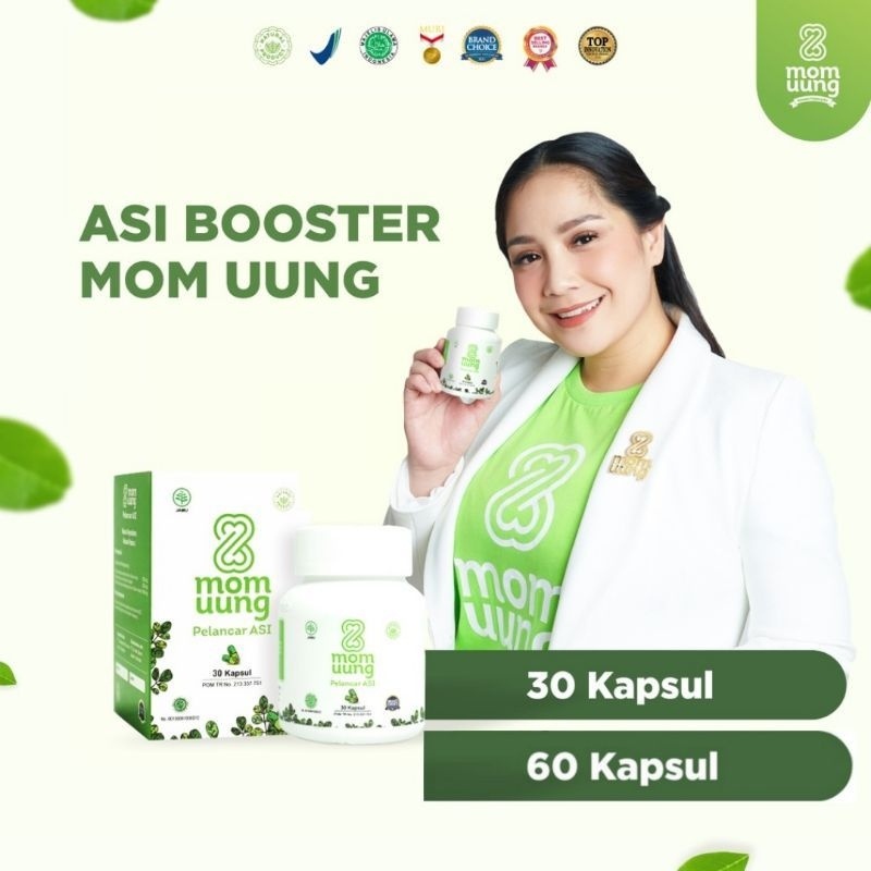 Mom Uung Asi Booster Pelancar Asi / Ekstrak Daun Kelor