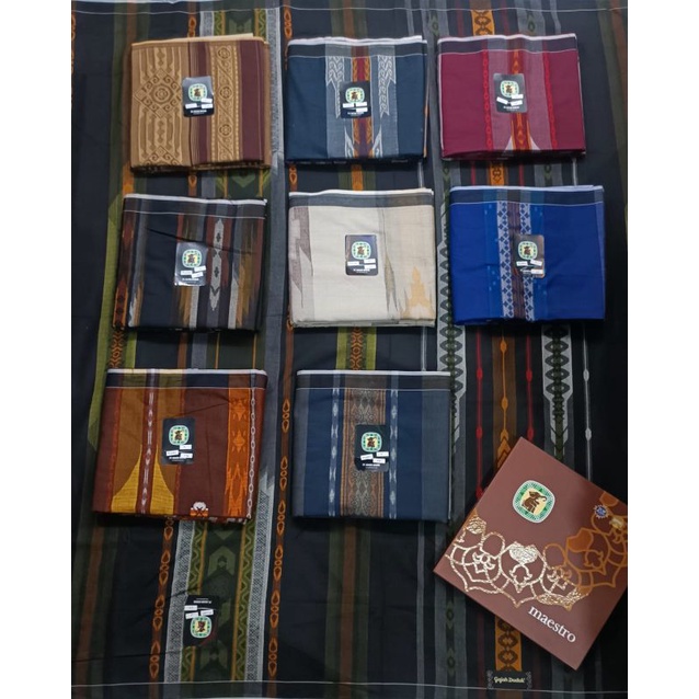 MURAH [NEW A] SARUNG GAJAH DUDUK MAESTRO ORIGINAL GAJAH DUDUK