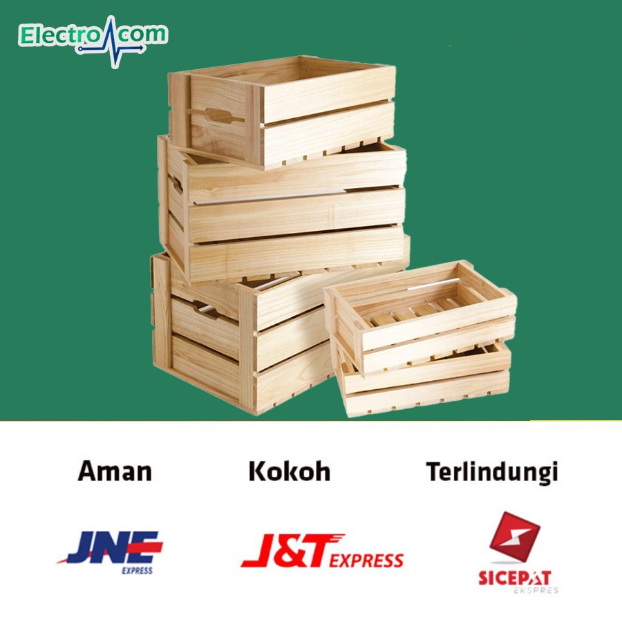 Packing Kayu Untuk Pengiriman Produk - Laptop