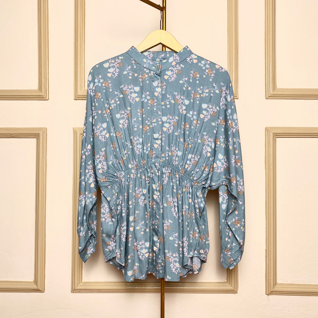 BLOUSE GLORY KEMEJA SHANGHAI RAYON MOTIF PREMIUM B660