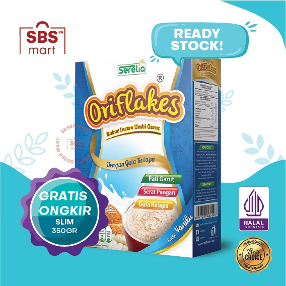 SBS88 - ORIFLAKES Slim - Diet Sereal Kesehatan 350gram