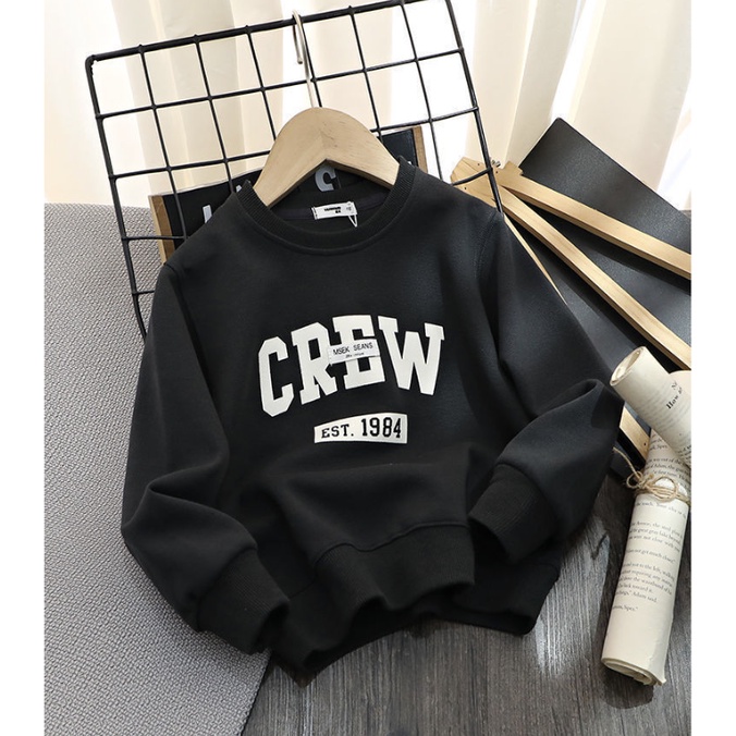babyfit 3-8thn baju sweater CREW blus anak cowok lengan panjang import nyl-0612r