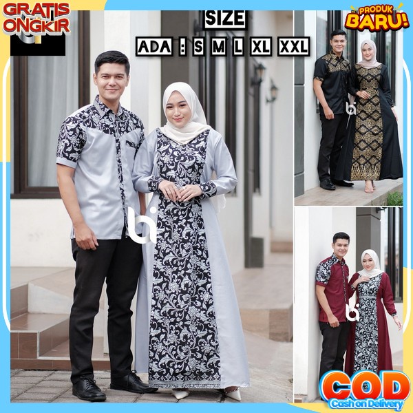 Bju Kapelan Gamis Bsju Couple Pasangan Murah  Bj Sarimbit Pasangan Terbaru Bj Games Cuple Buju Games