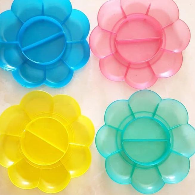 

Id Uu1U5 [ LUSIN ] Palet Lukis Plastik Bentuk Bunga MURAH!