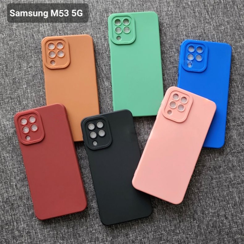 Softcase Samsung M53 5G Case 3D Pro Camera Gel Silika Casing