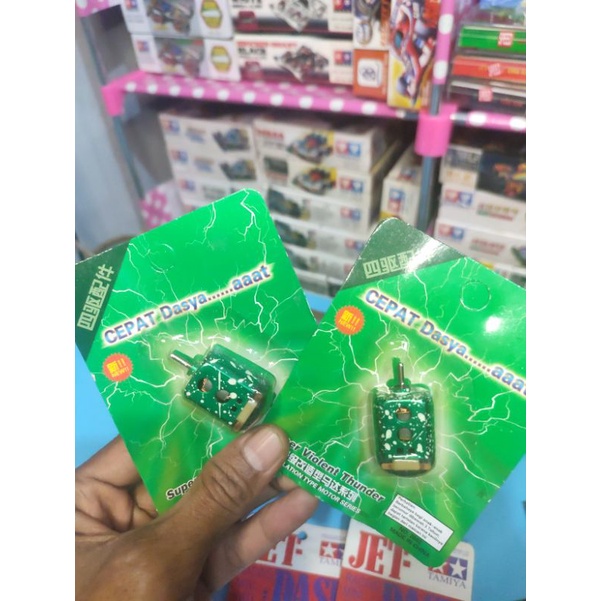 Dinamo tamiya merek Cepat DASYAAAAT