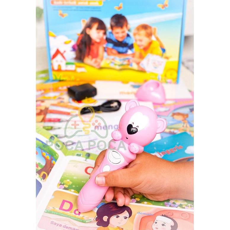 Terlaris Mainan Anak Perempuan Edukasi Talking Pen Berbicara Pintar Yelvitah