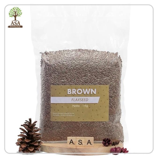 

SALE BROWN FLAXSEED / FLAX SEED 1 KG