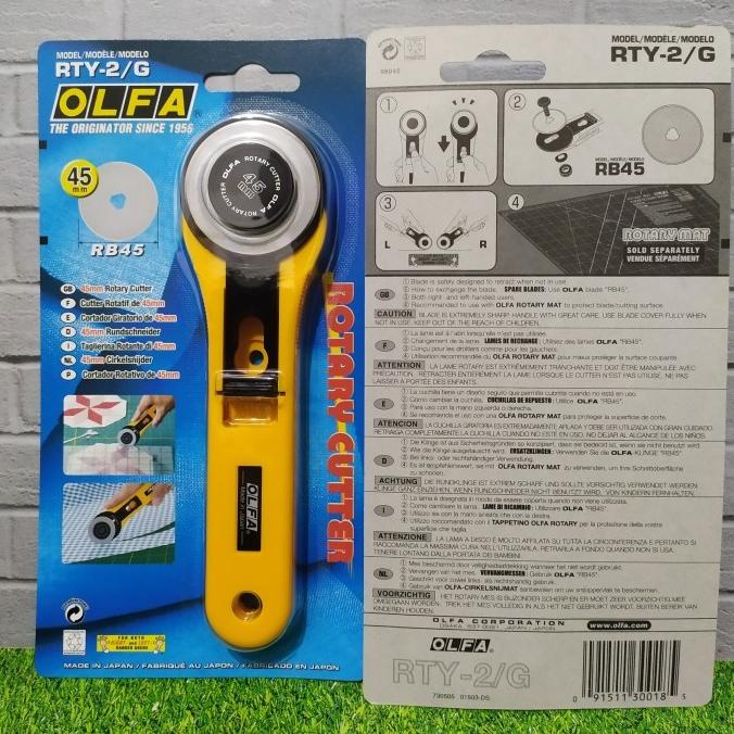 

OLFA RTY 2G Rotary Cutter 45mm RTY-2/G