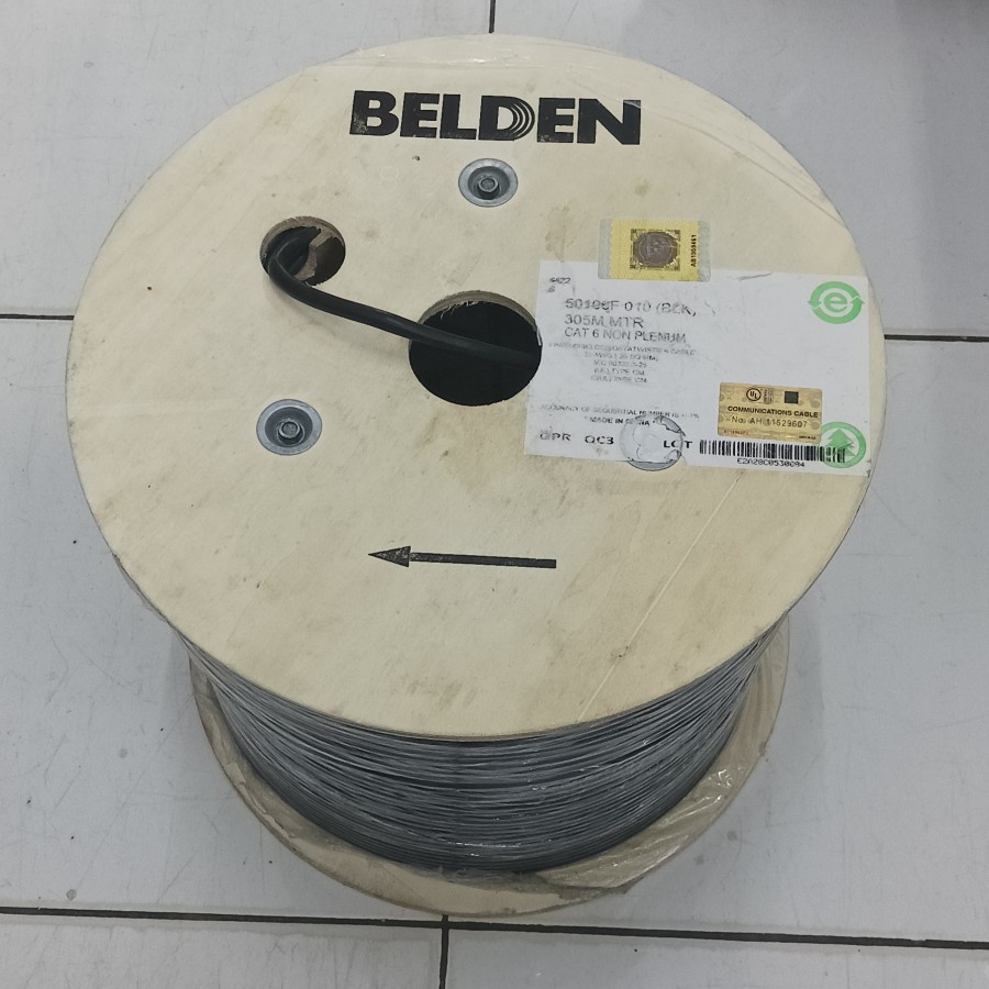 Belden FTP Cat.6 Cable (50106F, Black)
