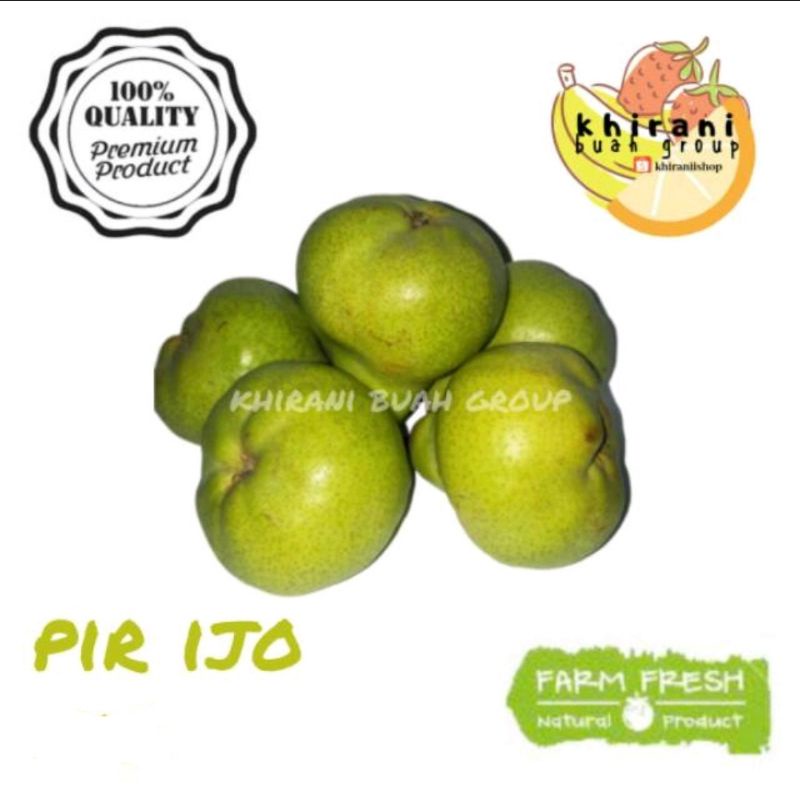 

BUAH PIR IJO /BUAH SEGAR/PIR HIJAU