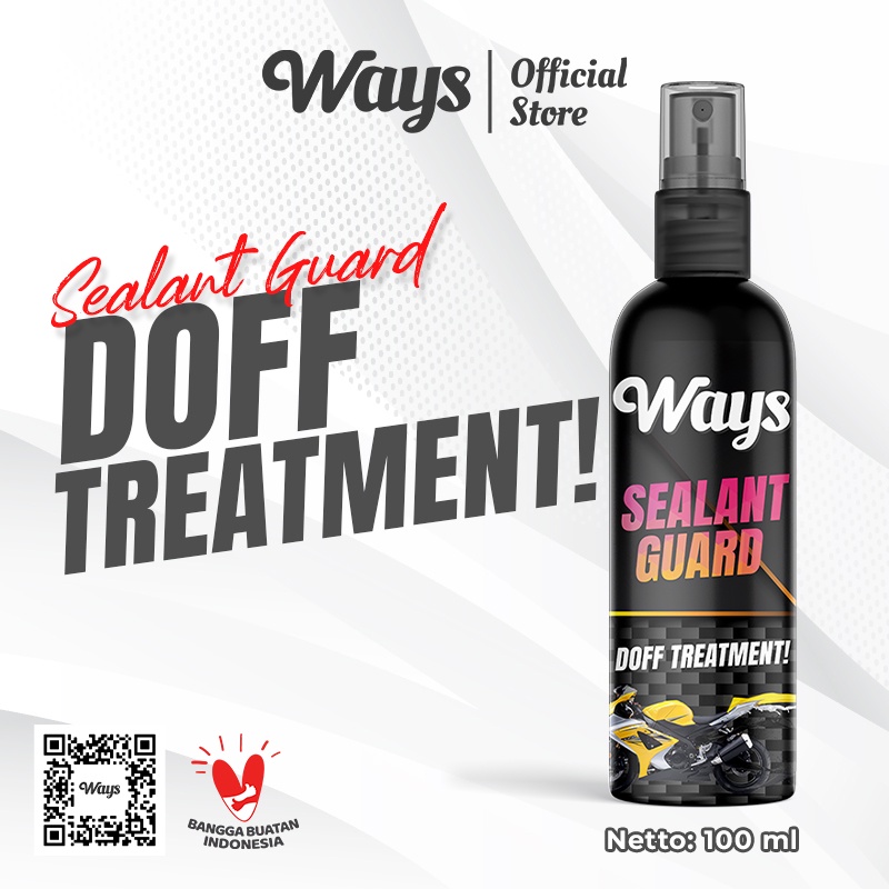 WAYS REFILL 1 LITER Pengkilap Body Doff Motor &amp; Mobil / Sealant Guard 1L