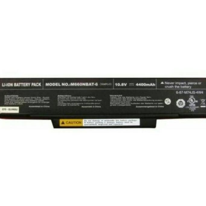 Baterai Axioo MNC M740 M740BAT-3 M740BAT-6 M660NBAT-6 BTY-M66