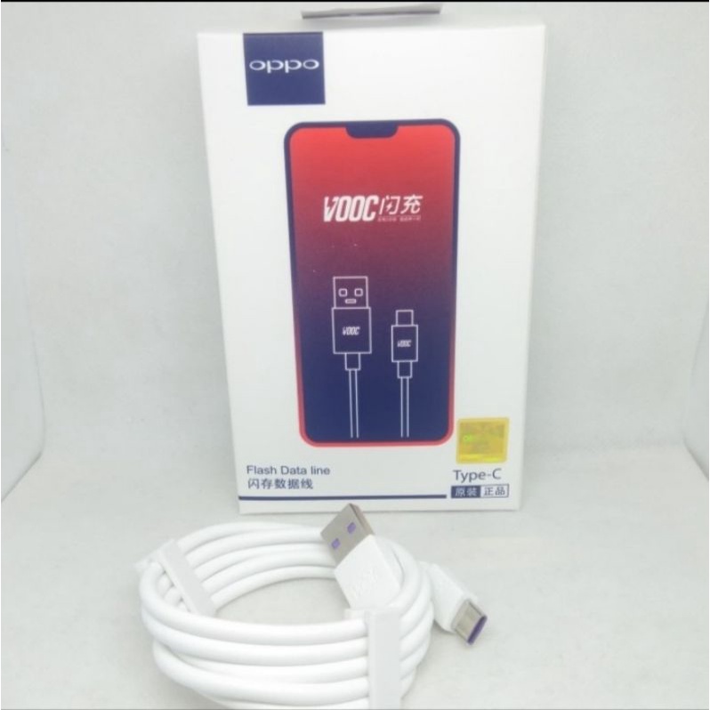 Kabel Data Charger Oppo Vooc Type C