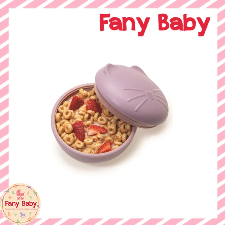 MELII BABY SILICONE BOWL WITH LID 350ML