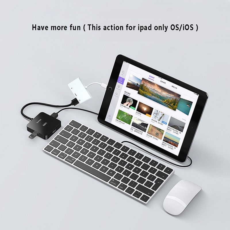 Lighting to HDMI Adapter HUB Digital Converter Phone to TV Projector/Monitor Dongle/Connector with Charging Port Support Pad VGA HDMI Displayport Converter 1080p/2K/4K Video Sync Screen Compatible with Phone 14/13/12/11 Pro