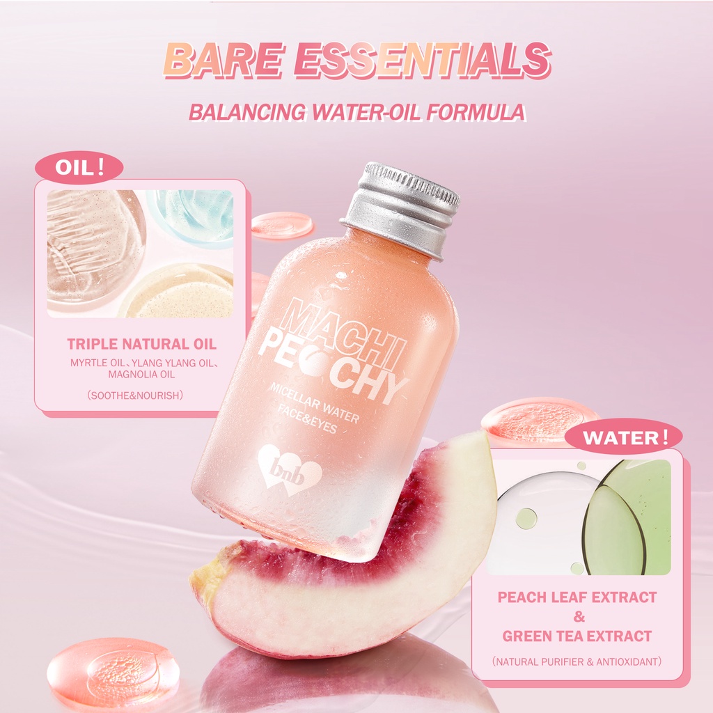 BNB barenbliss Machi Peachy Micellar Water - Mineral Oil Free