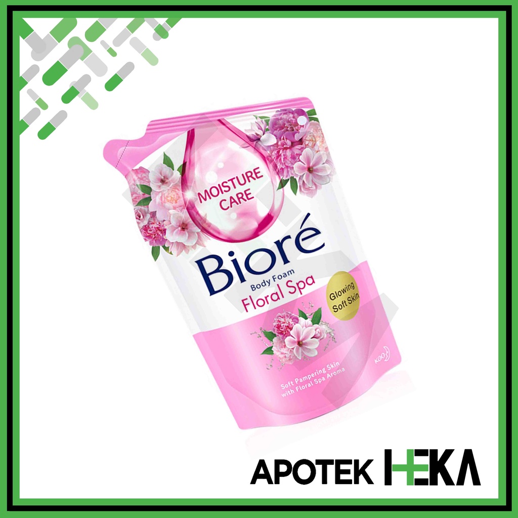 Biore Floral Spa Moisture Care Body Foam - Sabun Mandi Cair (SEMARANG)