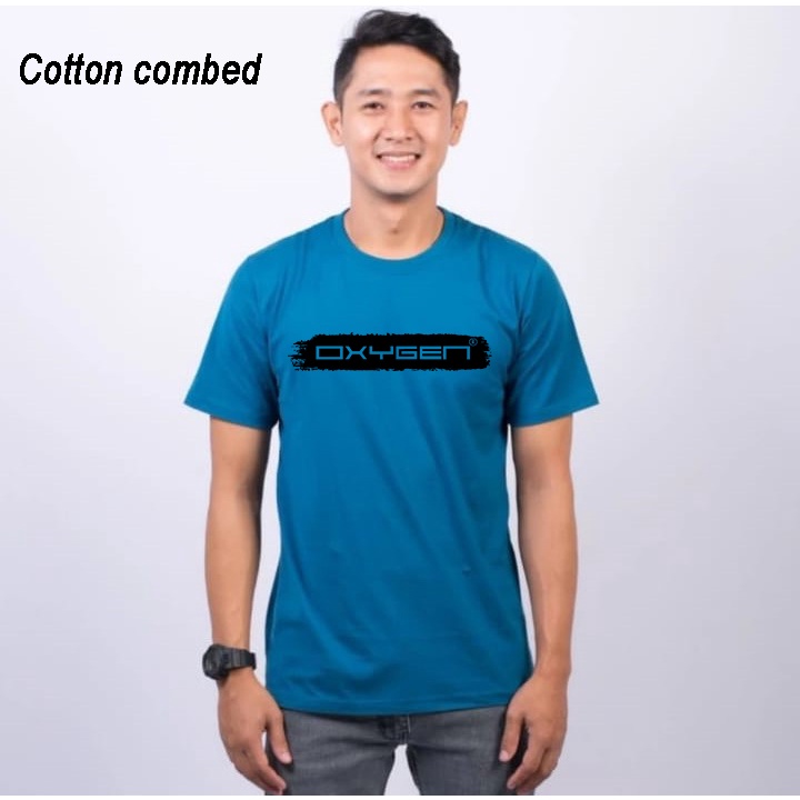 Kaos lengan pendek oxygen pria - kaos oxygen jumbo - kaos distro oxygen - kaos best seller pria - ka