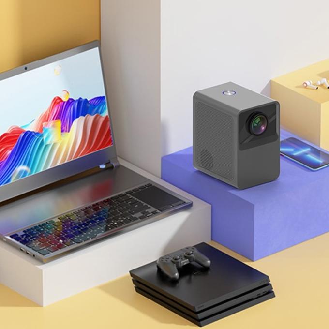 M96 T6 Andorid Smart Projector 6000 Ansi Lumen 4K Hd 1080P Andorid 9.0 Streethuupsstore