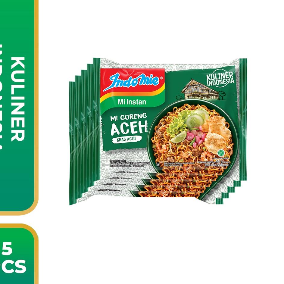 

Dijamin Ori>/ 5 Pcs - Indomie Mi Goreng Aceh