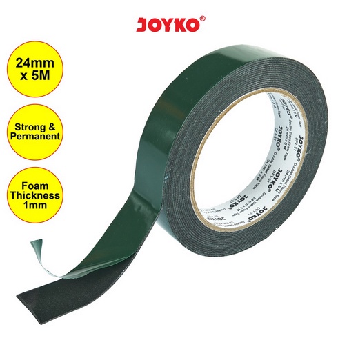 DOUBLE TAPE JOYKO BUSA 1 IN - SIDED FOAM TAPE PITA DUA SISI