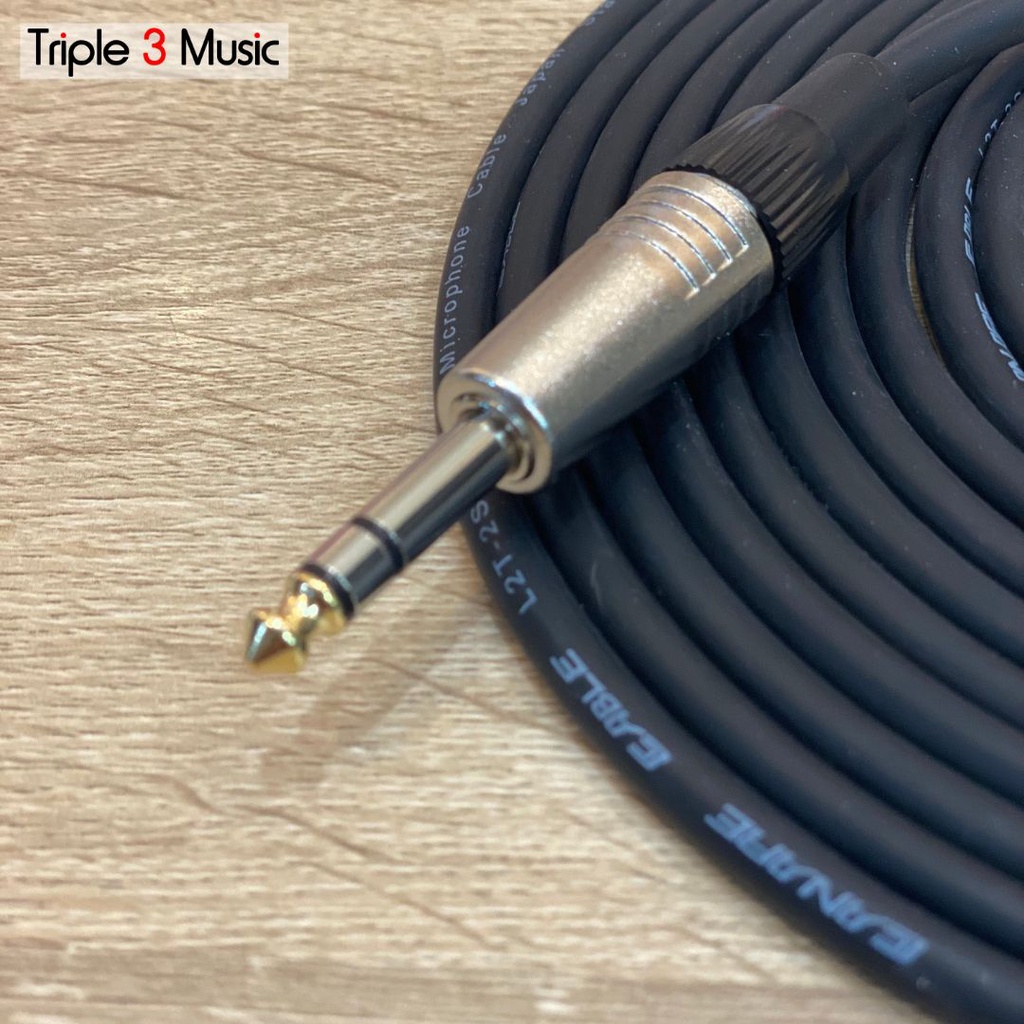 Canare Taiwan TW Jack TRS 6.5 to XLR MALE cowok Kabel balanced soundcard ke speaker