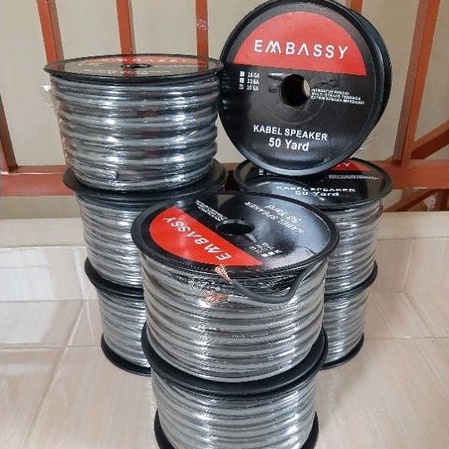 Kabel Speaker 18 Awg Harga 1 roll