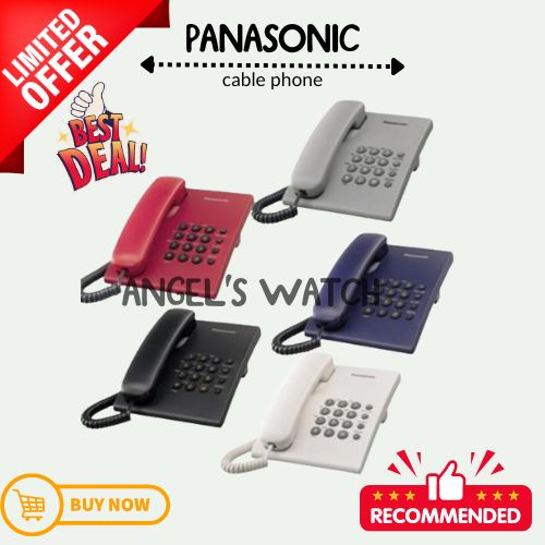 TELEPON KABEL PANASONIC KX-TS500 TS500