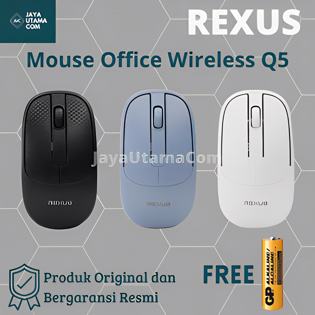 Rexus Mouse Office Wireless Q5 Original