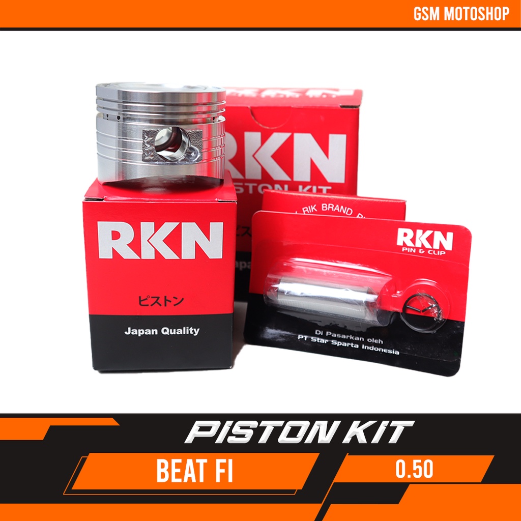Piston Kit Beat FI OS 0.50 RKN / Piston Set Beat FI
