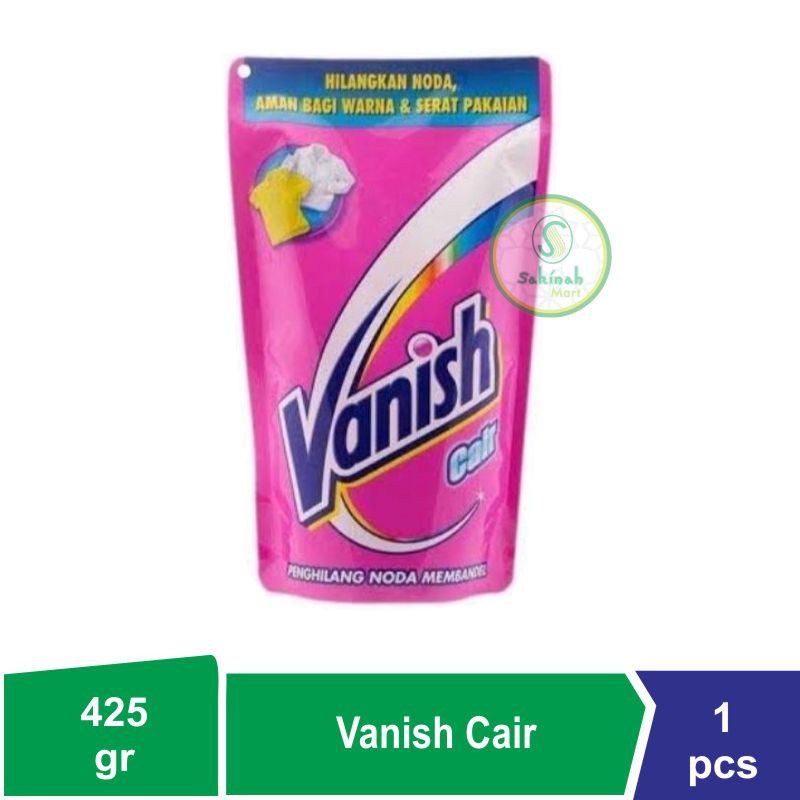 Vanish Pink Cair Penghilang Noda 425 ml Refill