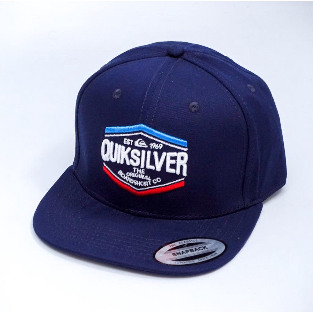 Topi Snapback Quiksilver Fashion Import Distro Premium Mirror Original