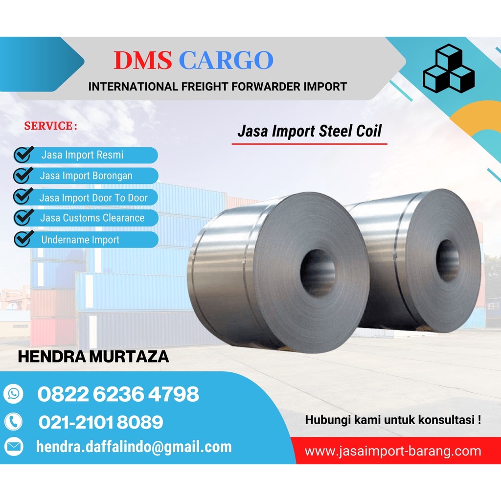 Jasa Import Barang Besi Baja Dari Thailand, Jepang, China, Malaysia, Korea