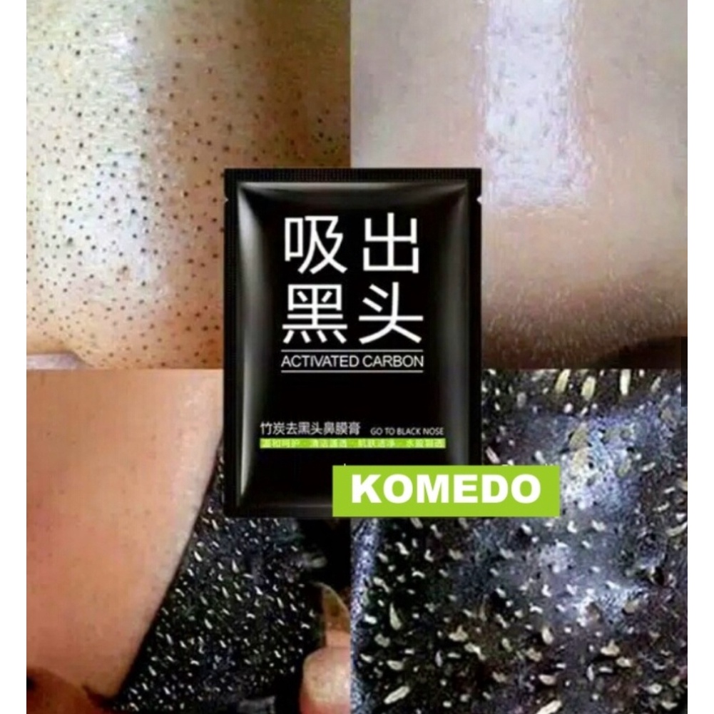 BLACKHEAD MASKER ACTIVATED CARBON KOMEDO REMOVE SACHETAN BQ006
