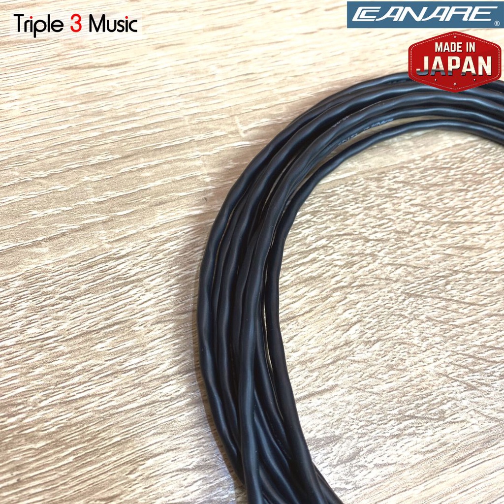 Kabel CANARE Dual XLR MALE DOUBLE to 3.5mm kabel splitter panjang 2m