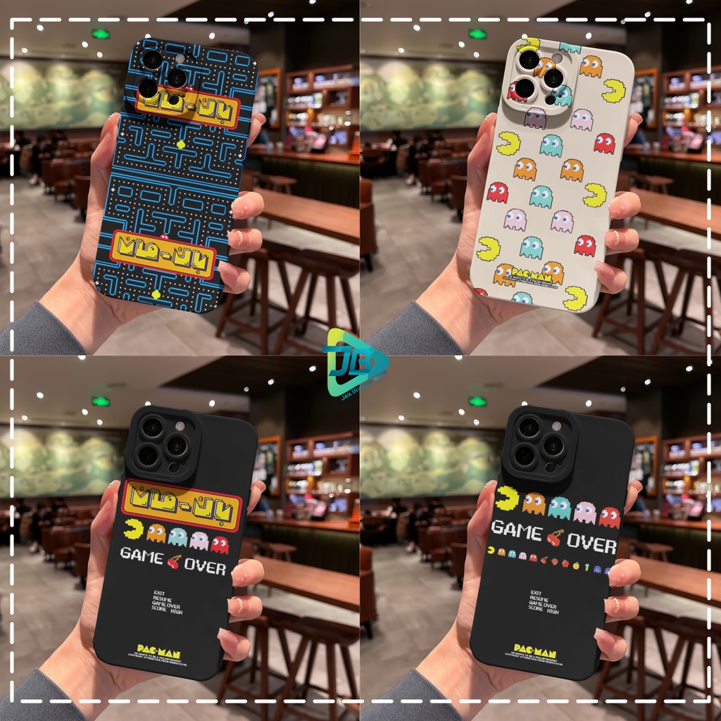 CUSTOM CASE SOFTCASE SILIKON PROCAMERA PACMAN CUSTOM VIVO Y12 Y15 Y17 Y16 Y12S Y20 Y21S Y91 Y93 Y95 Y91C Y1S Y22 Y35 V25 V25E JB7961