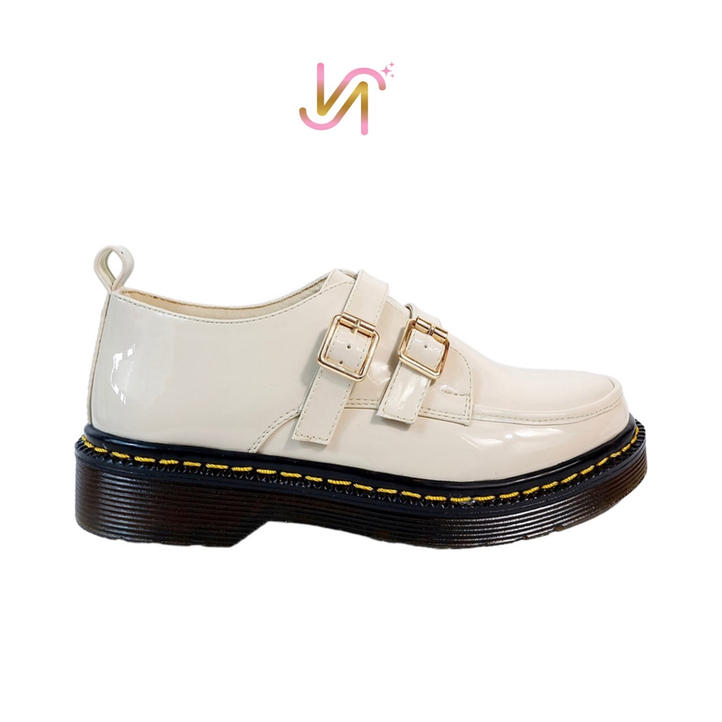 Nadilastuff Signature Alea Loafers Docmart Sepatu Wanita Premium