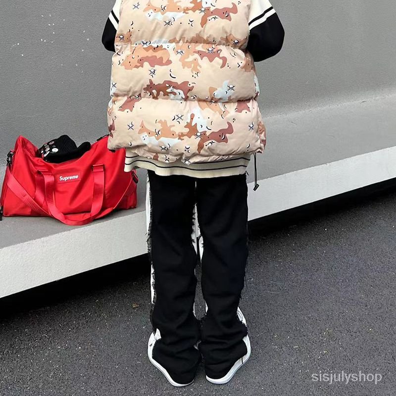 [✅BISA COD] #Sisjuly# Y2K Celana Jeans Wanita/ American Star Jeans Pinggang Tinggi Skinny Celana Luru