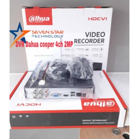 Vidio Recorder DVR Dahua Cooper 4ch 2MP 1080p Best Seller DAHUA