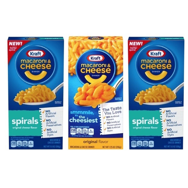 Kraft mac &amp; cheese 7 oz