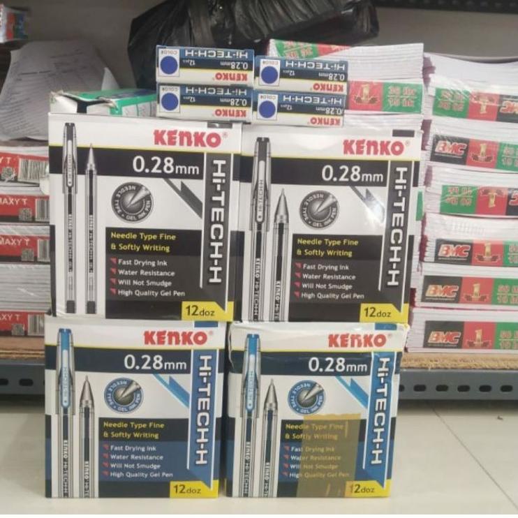 

Harga Meriah Pulpen Hi-tech Kenko 0.28mm ( 1pak/12pcs )