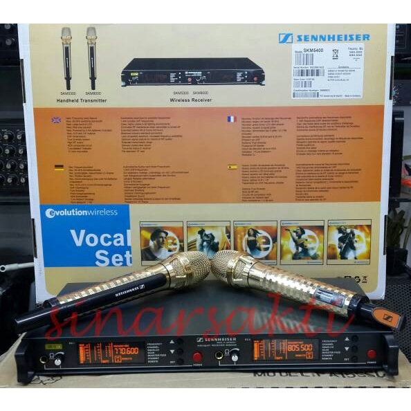 Microphone Wireless Sennheiser Skm 5400 ( New Edition Gold )