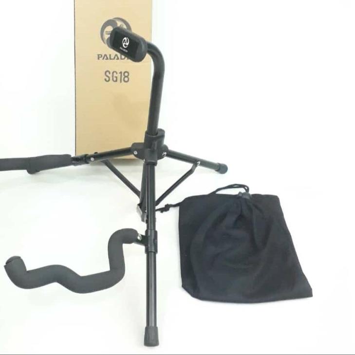 ♣ Stand Duduk Gitar / Bass Elektrik dan Akustik Paladin Lipat SG18 SG 18 ➫