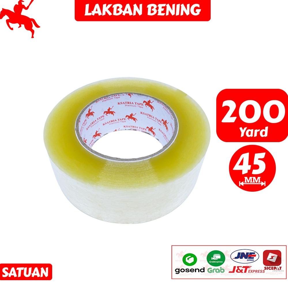 

Kirim Langsung Lakban OPP Tape / Lakban Bening KSATRIA Tape 200 Yard jwcgz