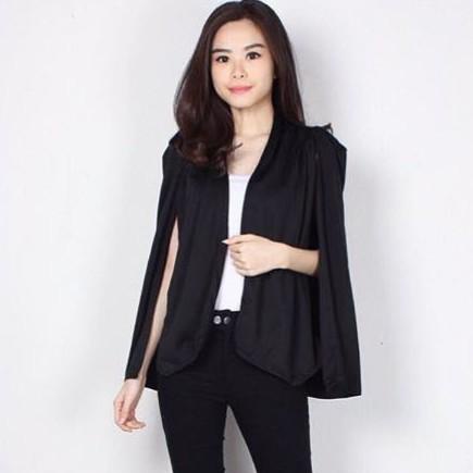 HARGA TERMURAAH TERMURAH Cape Blazer SAYAP Blazer wanita Outer Jas Wanita baju kantor wanita blazer 