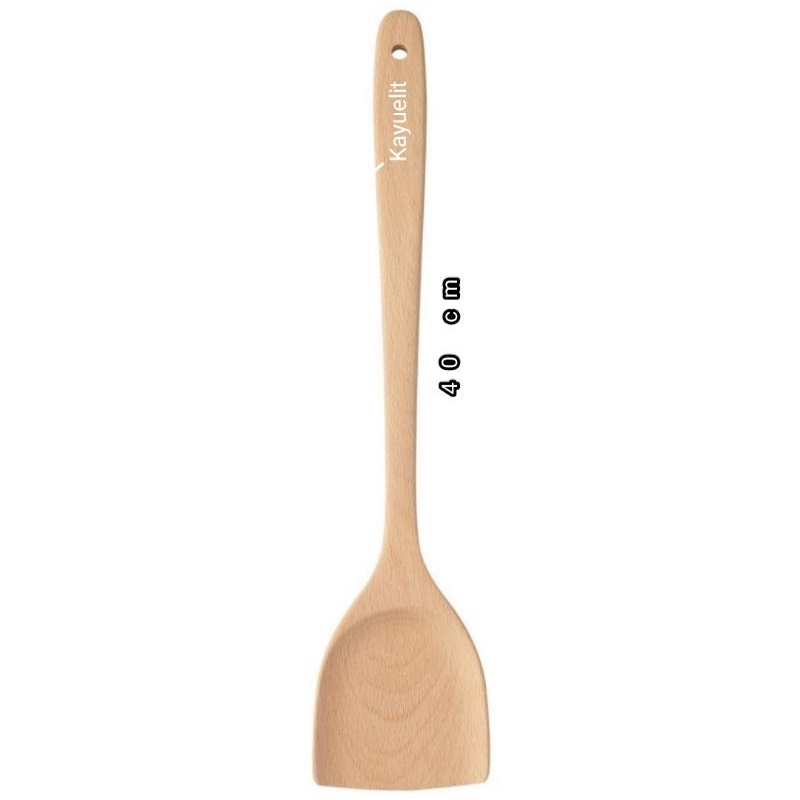 Souvenir Spatula Kayu Jumbo | Spatula Kayu Panjang | Peralatan Memasak | Sovenir Spatula Panjang Jum