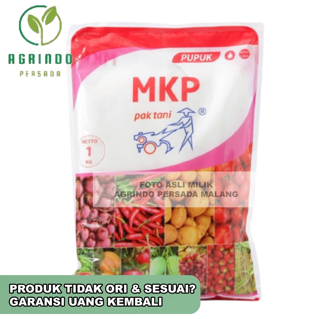 Pupuk MKP Pak Tani kemasan pabrik 1kg | MKP 1Kg Pak Tani