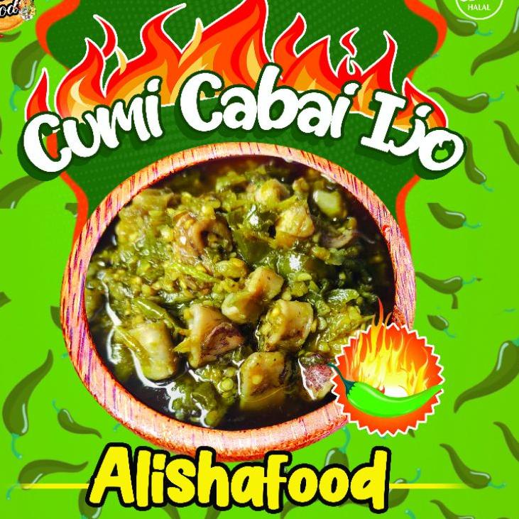 

>XG34448< [Pedes Seger] Cumi Cabe/ Sambal Ijo (Kemasan Sachet Mini 50 Gr)